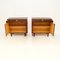 Vintage Danish Cabinets, 1960s, Set of 2 3