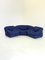 Space Age Modular Set in Blue from Airborne, Set of 3 6