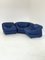 Space Age Modular Set in Blue from Airborne, Set of 3 16