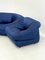 Space Age Modular Set in Blue from Airborne, Set of 3 11