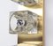 Vintage Ice Cube Brass and Glass Wall Lamp from Peill & Putzler, 1970s, Image 7