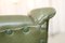 Mid-Century Italian Green Leatherette Armchair, 1950s 10