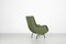 Mid-Century Italian Green Leatherette Armchair, 1950s 6