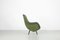 Mid-Century Italian Green Leatherette Armchair, 1950s 7