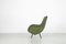 Butaca italiana Mid-Century de cuero sintético verde, años 50, Imagen 4