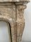 19th Century Louis XV Fireplace in Slightly Pinkish Breccia Marble 15