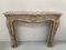 19th Century Louis XV Fireplace in Slightly Pinkish Breccia Marble 2