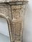 19th Century Louis XV Fireplace in Slightly Pinkish Breccia Marble 16