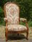 Voltaire Armchair with Reclining Backrest System, 1890s 1