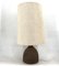 Large Ceramic Floor Lamp with Original Fabric Shade from Krösselbach, 1960s 8
