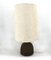 Large Ceramic Floor Lamp with Original Fabric Shade from Krösselbach, 1960s 9