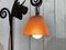 Early 20th Century Lamp in Steel and Glass Paste Tulip 3