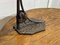 Early 20th Century Lamp in Steel and Glass Paste Tulip 10