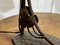 Early 20th Century Lamp in Steel and Glass Paste Tulip 5