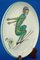 Vintage Art Deco Ceramic Plate by Tarcisio Tosin, 1950s, Image 4