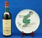 Vintage Art Deco Ceramic Plate by Tarcisio Tosin, 1950s, Image 2