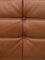 French Togo 3-Seater Sofa in Dark Cognac Leather attributed to Michel Ducaroy for Ligne Roset 11
