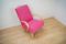 Pink Armchair by Jindřich Halabala, 1950s, Image 2