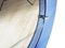 Convex Blue Glass and Chrome Plated Mirror from Veca, 1960s, Image 5