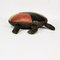 Vintage German Patchwork Leather Pouf, 1960s 4