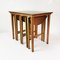Tables Pliantes Mid-Century Modernes par P. Hundevad, 1960s, Set de 4 2