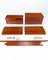 Mid-Century Danish Cado Wall Unit System Bookcase in Teak by Poul Cadovius, 1950s, Set of 8 4