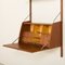 Mid-Century Danish Home Office Wall Unit in Teak, 1960s by Poul Cadovius 11