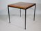 Extendable Walnut Dining Table with Metal Frame, 1960s 1