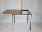 Extendable Walnut Dining Table with Metal Frame, 1960s 6