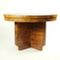 Large Vintage Art Deco Card Table in Walnut Veneer, Image 2