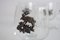Vintage Hunting-Themed Glasses with Pewter Medallions, 1970s, Set of 6, Image 7