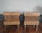 Tables de Chevet Art Déco en Bouleau Teinté, Finlande, 1930s, Set de 2 3
