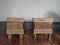 Tables de Chevet Art Déco en Bouleau Teinté, Finlande, 1930s, Set de 2 8