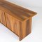Italian Walnut Sideboard with Doors and Drawers, 1970s 4