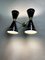 Diablo Brass Wall Lamp, Italy, 1950s 4