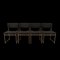 SM08 Dining Chair Set by Cees Braakman for Pastoe, 1950s, Set of 4 1