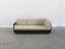 Sofa in Dark Iroko Wood Camargue Range from Regain, France, 1960s 2