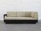 Sofa in Dark Iroko Wood Camargue Range from Regain, France, 1960s 1
