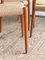 Dänische Mid-Century Teak Esszimmerstühle # 77 von Niels O. Møller, JL Moller, 6 . Set 10