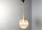 Globe Pendant Light from Glashütte Limburg, 1960s 2
