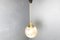 Globe Pendant Light from Glashütte Limburg, 1960s 9