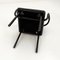 Black Leather Mandarin Chair by Ettore Sottsass for Knoll, 1980s 8