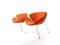 Vintage Orange Slice Chairs by Pierre Paulin for Artifort, 2012, Set of 2 6