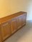 Large Brutalist Oak Credenza, 1980s 4