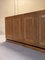 Large Brutalist Oak Credenza, 1980s 16