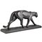 Charles Conrad, Art Deco Skulptur von Panther, 2008, Bronze 4