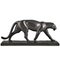 Charles Conrad, Art Deco Skulptur von Panther, 2008, Bronze 5