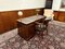 English Desk with Green Leather Inlay 2