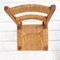 Elm and Straw Chairs in the style of Perriand, 1950s, Set of 6 6
