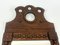 Hungarian Folk Art Leather Framed Mirror, 1960s 3